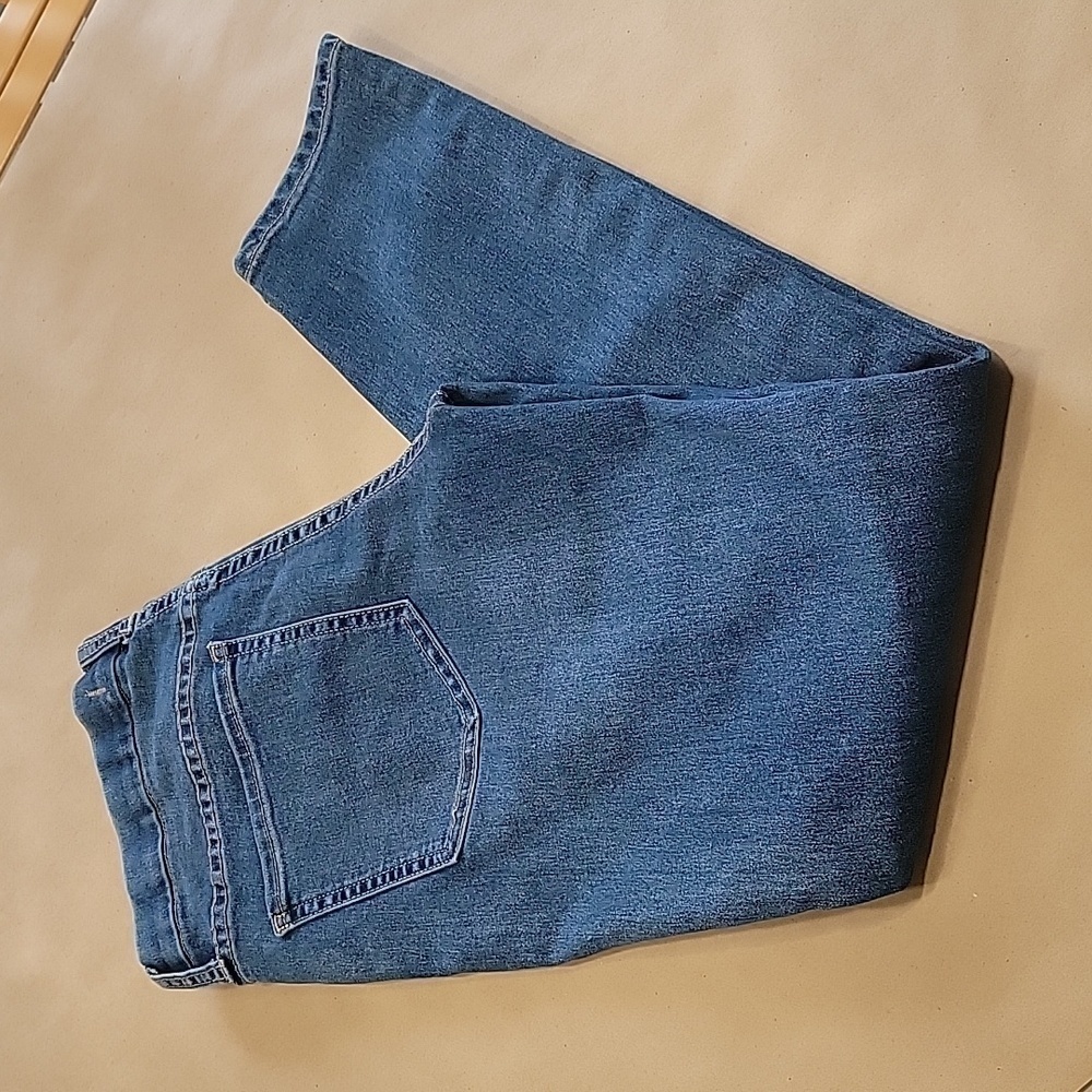 Free People Tags Removed Low Slung Skinny Ankle Jeans Stretch Denim, GUC